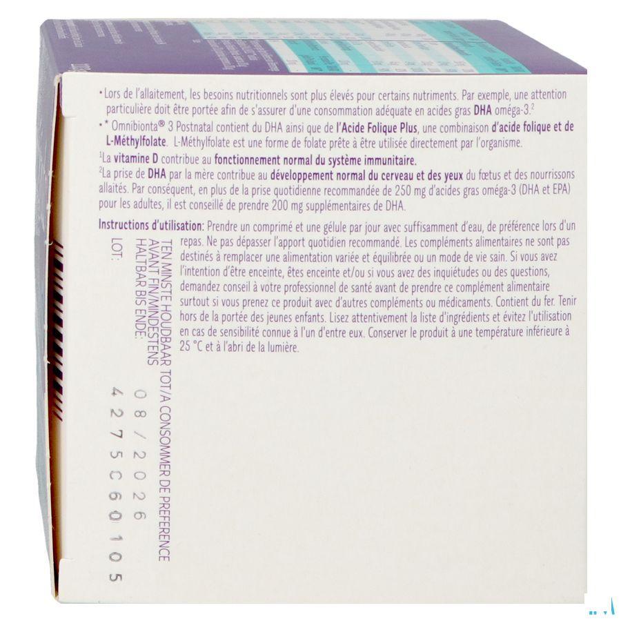 Omnibionta Postnatal 3 Borstv.8Wek Tabl 56+Caps 56