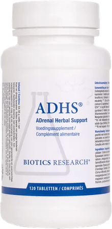 Biotics ADHS (Adrenal Herbal Support) 120 tabletten  -  Energetica Natura