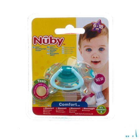 Nuby Geoac Orthodontische Fopspeen - 6-18m  -  New Valmar