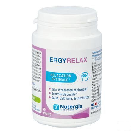 Ergyrelax Caps 60  -  Laboratoire Nutergia