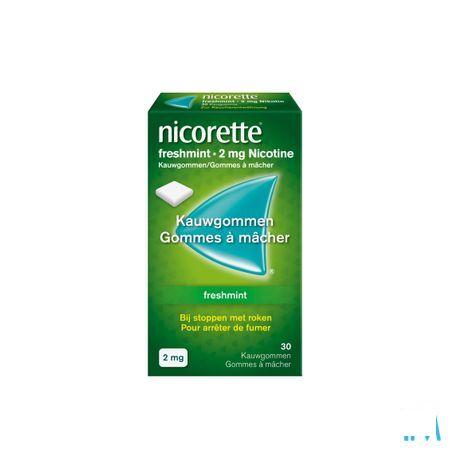 Nicorette Freshmint Gomme Mach 30x2 mg