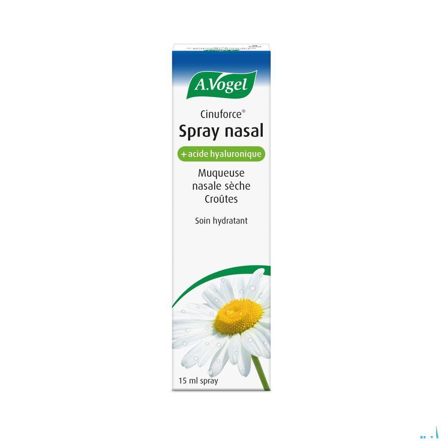 Vogel Cinuforce Neusspray Droog Slijmvlies 15 ml  -  A.vogel
