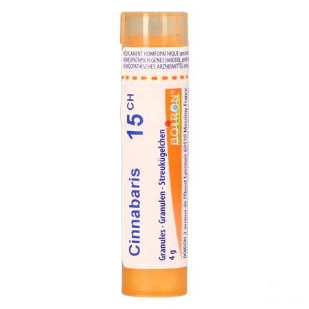 Cinnabaris 15CH Gr 4g  -  Boiron
