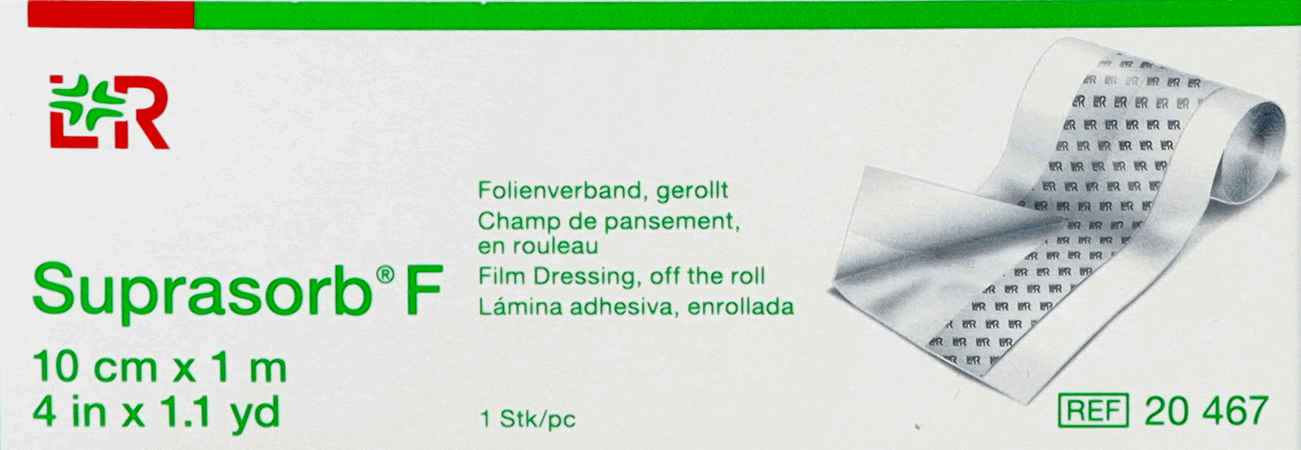 Suprasorb F Rouleau N/st 10cmx 1m 1 20467  -  Lohmann & Rauscher