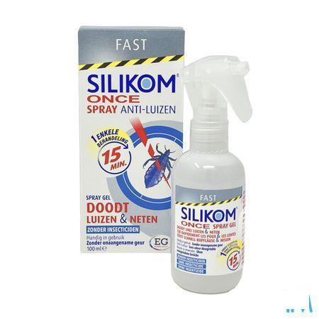 Silikom Once Spray Anti Luizen 100 ml  -  EG