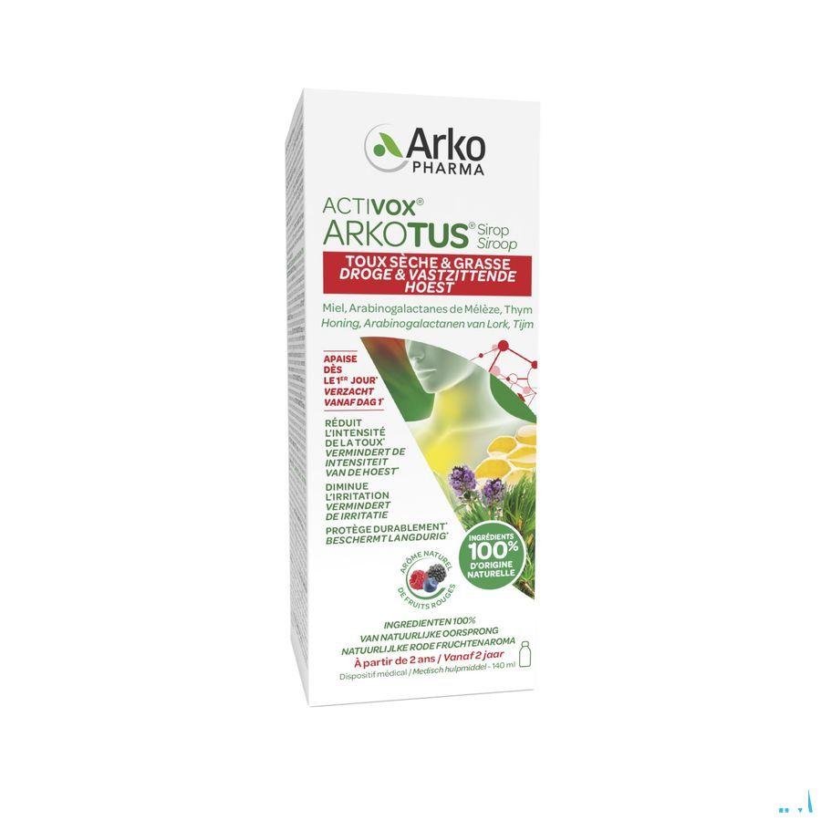 Arkotus Sirop Toux Seche Productive 140 ml  -  Arkopharma