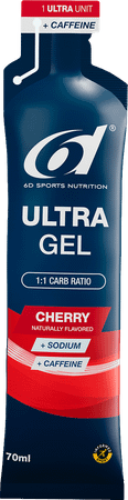 6D Ultra Gel + Caffeine Cherry 6X70ml