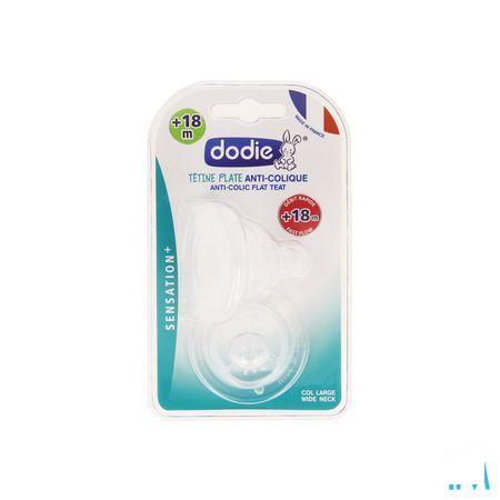 Dodie Tetine Plate Col Large Sil. Debit 5 + 18m