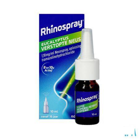 Rhinospray Eucalyptol Verstopte Neus 1,18mg/ml Neusspray 10 ml