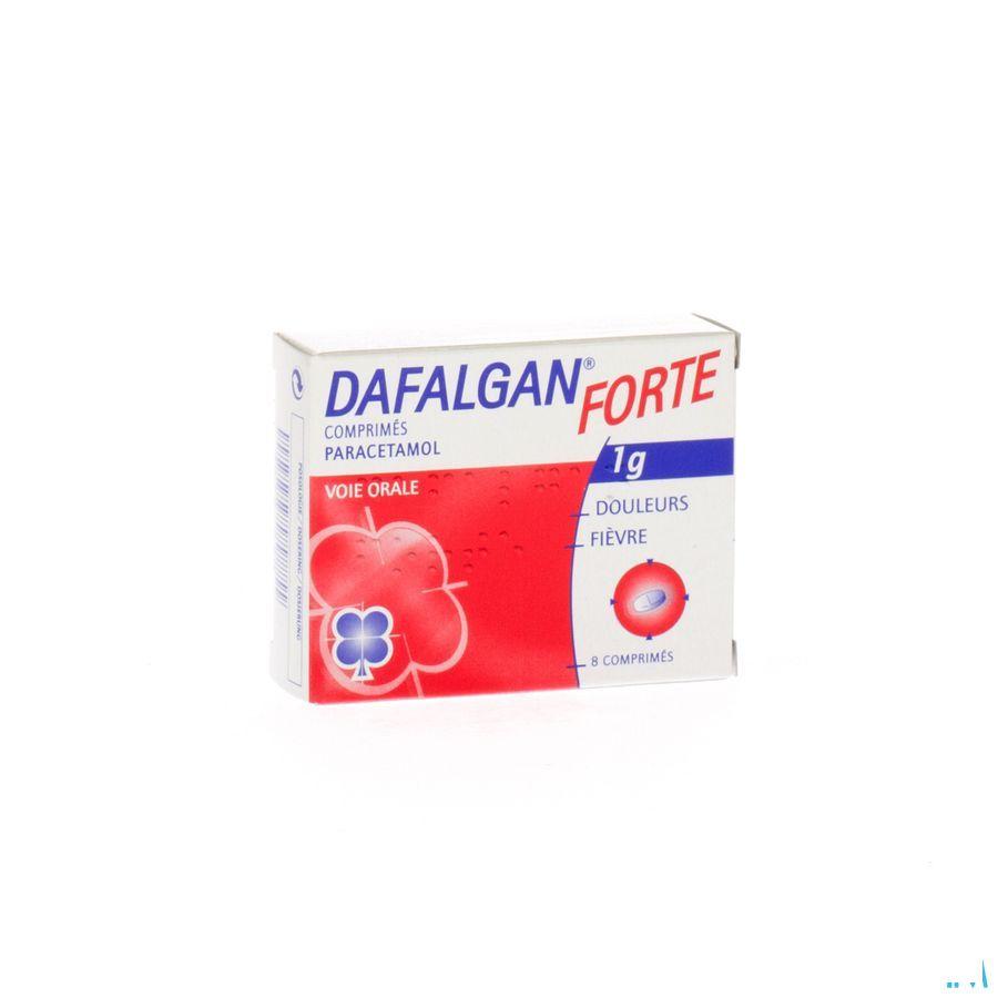 Dafalgan Forte Droog 1 gr Tabletten 8