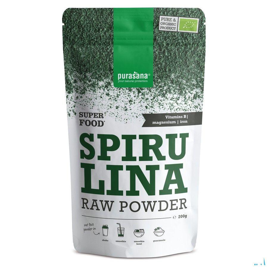 Purasana Poudre De Spiruline 200 gr Be-bio-02