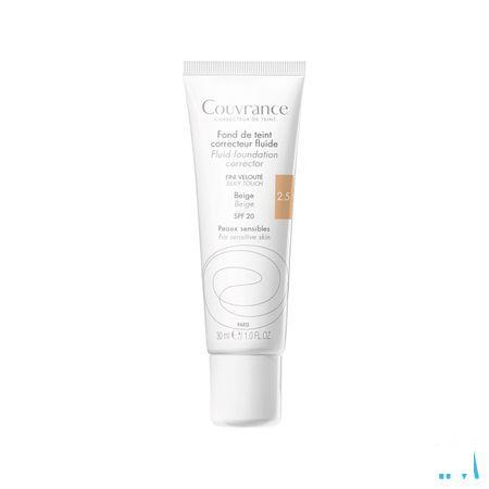 Avene Couvrance Fdt Correct. Fluide 2,5 Beige 30 ml  -  Avene