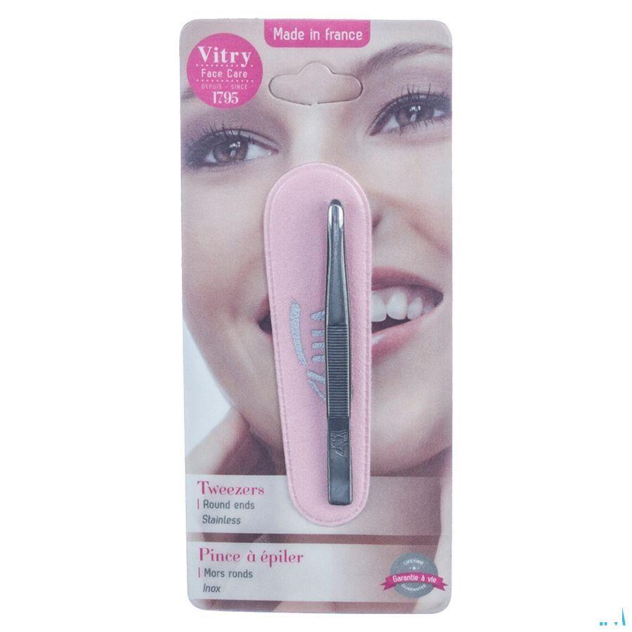 Vitry Classic Epileerpincet Rond Inox 1014  -  Vitry