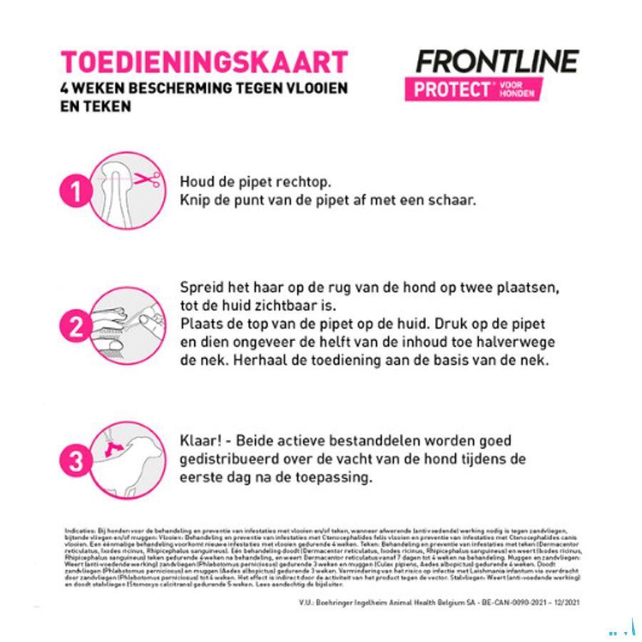 Frontline Protect Spot On Opl Hond 2-5Kg Pipet 3