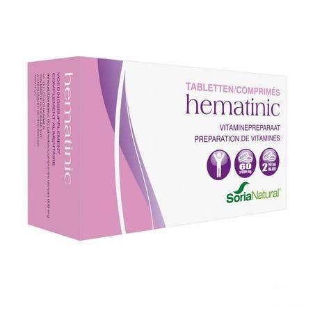 Soria Hematinic 60 Comprimes  -  Soria Bel