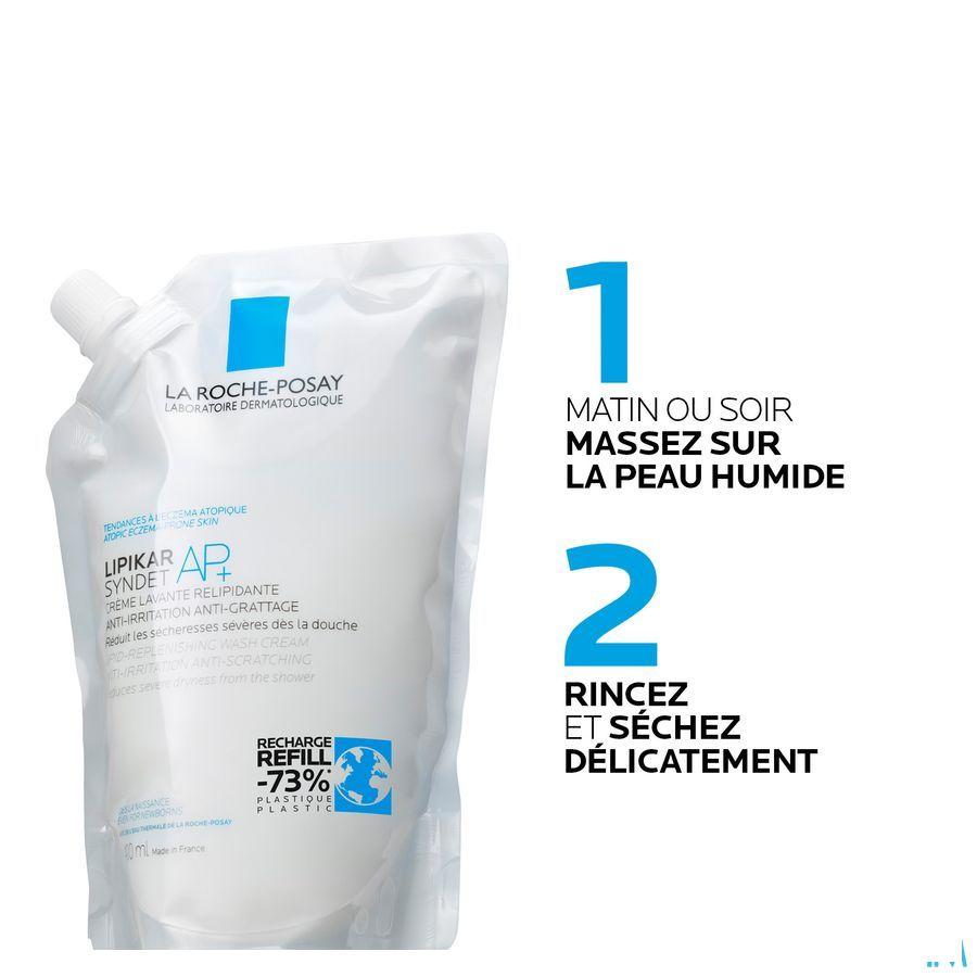 Lipikar Refill Syndet Ap+ 400 ml  -  La Roche-Posay