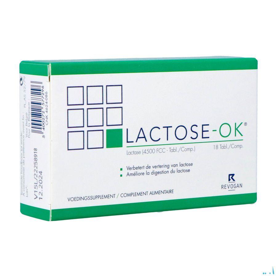 Lactose-Ok Comp 18 Revogan 