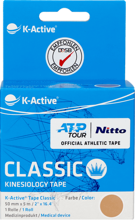 K-active Tape Neutral 5,0cm X 5m  -  Naqi
