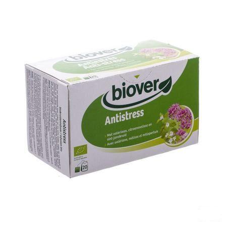 Biokruideninfusie Anti Stress Zakje 20  -  Biover