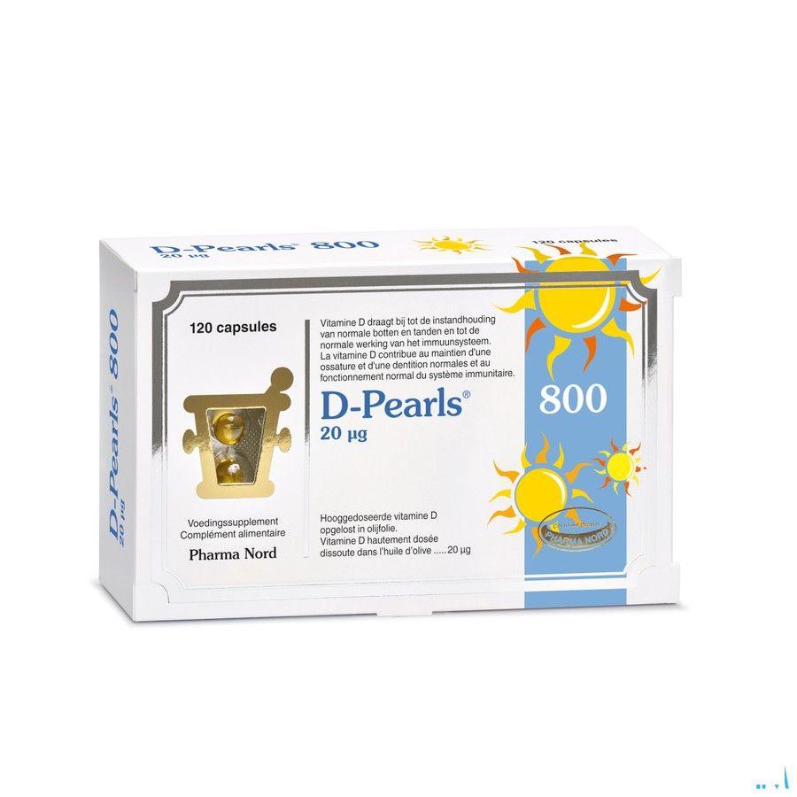 D-pearls 800 Capsule 120  -  Pharma Nord