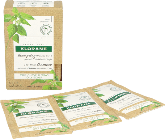 Klorane Capilaire Masker Reinigend Brandnetel 8X3G