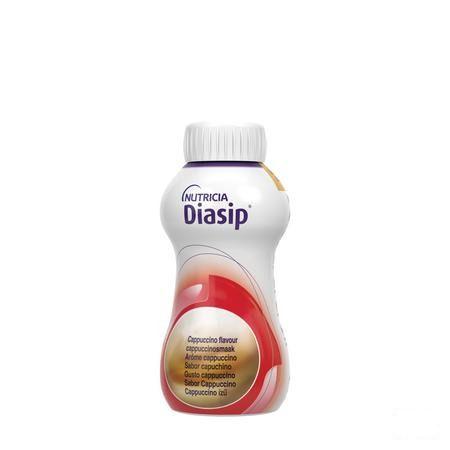 Diasip Cappuccino Fles 4X200 ml  -  Nutricia