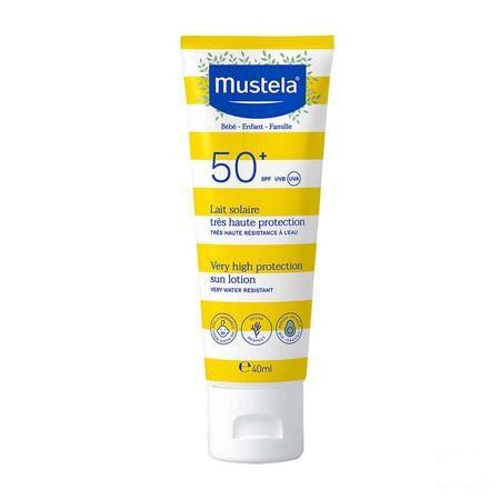 Mustela Sol Lait Tres Haute Protect. Ip50+ 40 ml