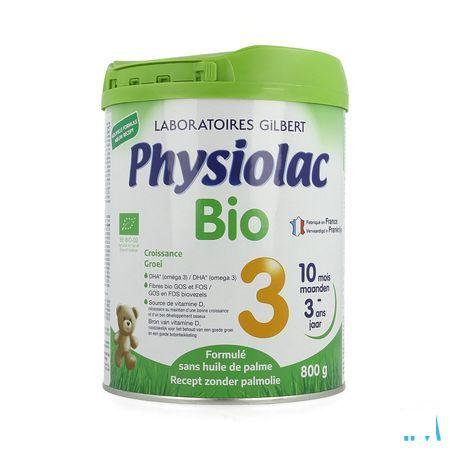 Physiolac Bio 3 Lait Pdr Nf 800G