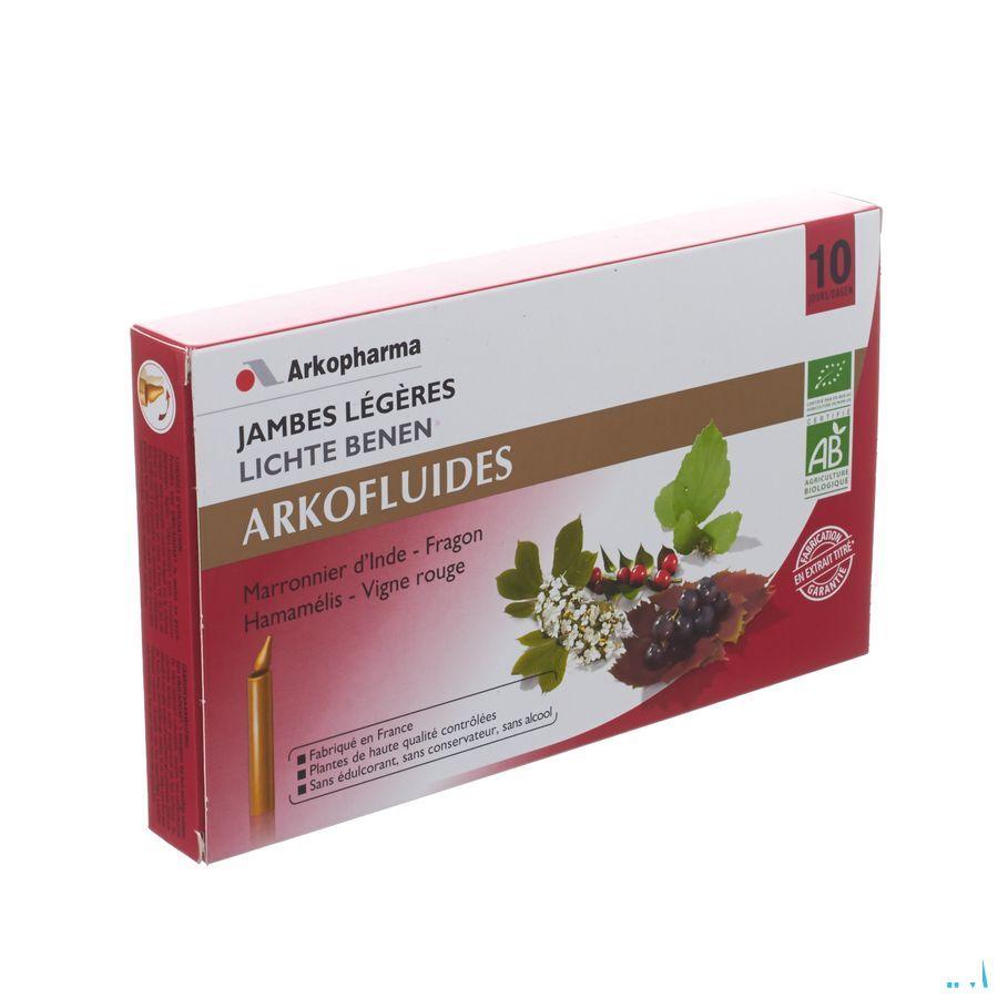 Arkofluide Lichte Benen Bio Unicadose 10  -  Arkopharma