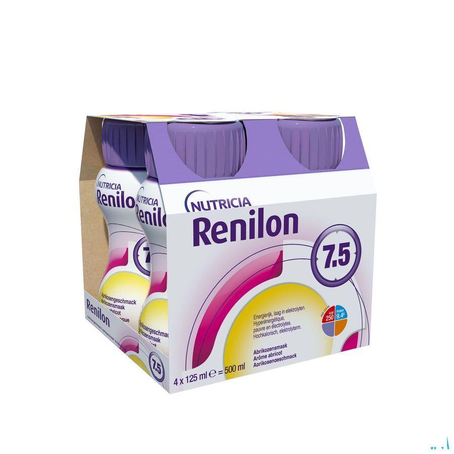 Renilon 7.5 Abrikoos 4X125 ml