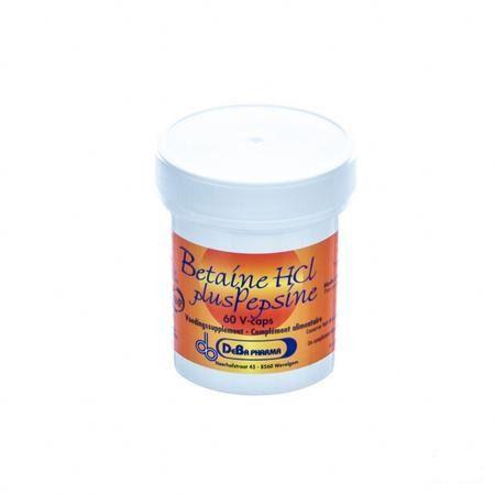 Betaine Hcl + Pesine V-Capsule 60  -  Deba Pharma