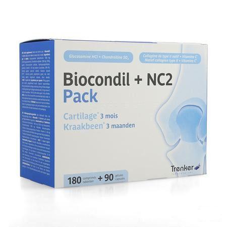 Biocondil Nc2 Filmomhulde tabl 180 + Gel 90  -  Trenker
