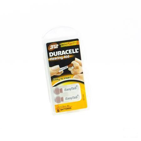 Duracell Easytab Hoorbatterij Da312 6 Bruin