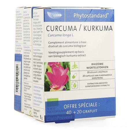 Phytostandard Curcuma Capsule 40 + 20  -  Pileje