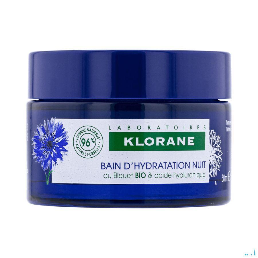 Klorane Gezicht Korenbloem Nacht Hydra Bad 50 ml