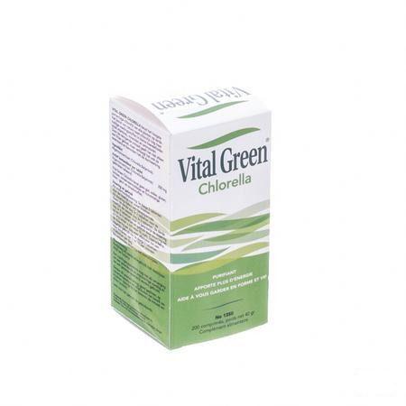 Vital Green Chlorella Comprimes 200