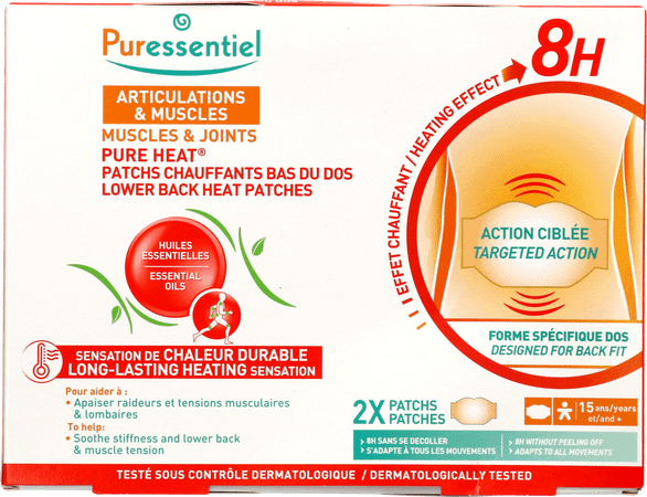 Puressentiel Gewrichten Spier Patch Verwarm.lumb.2  -  Puressentiel