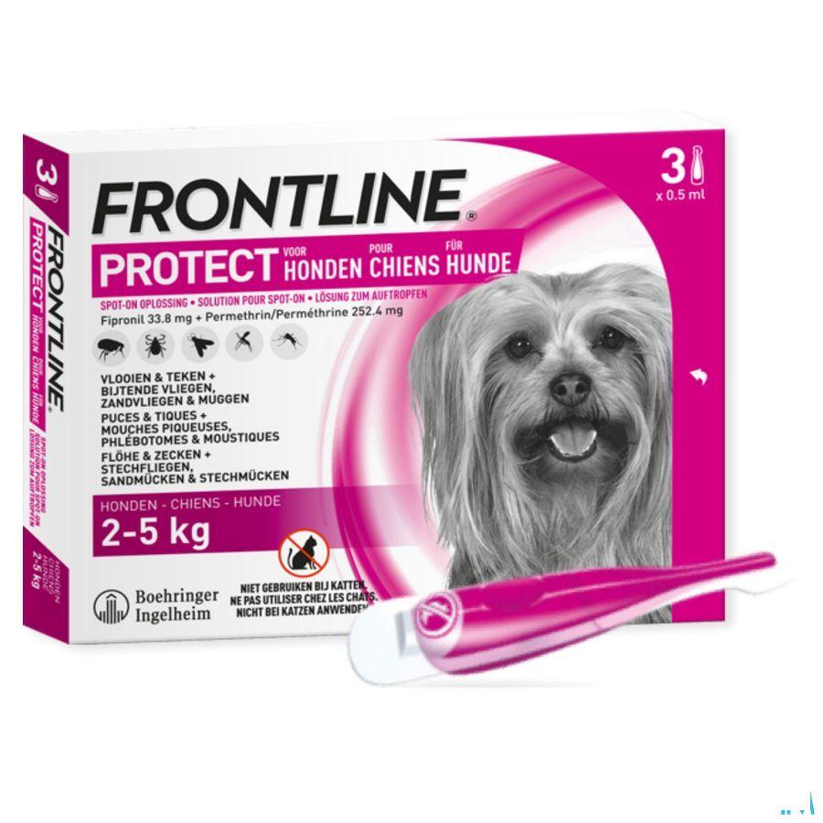 Frontline Protect Spot On Opl Hond 2-5Kg Pipet 3
