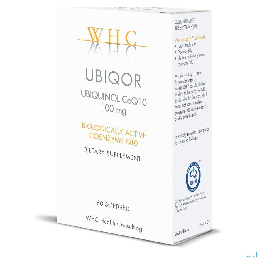 Ubiqor Ubiquinol 100 mg Softgels 60