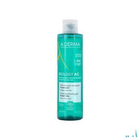 Aderma Biology Ac Zuiv. Schuim.Reinig.Gel 200 ml