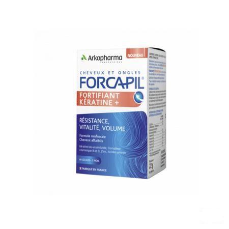 Forcapil Keratine+ Caps 60  -  Arkopharma