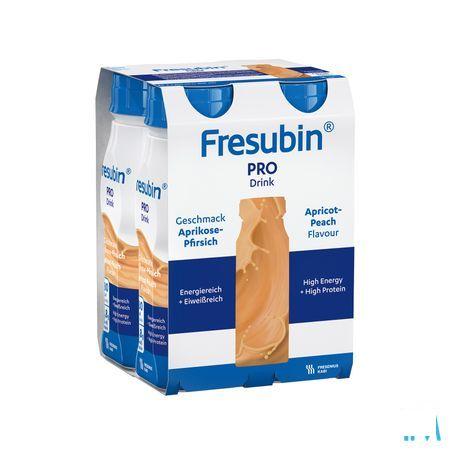 Fresubin Pro Drink Abrikoos Perzik Fl 4X200 ml