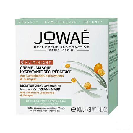 Jowae Creme Masque Hydratant Recup. Nuit Pot 40 ml