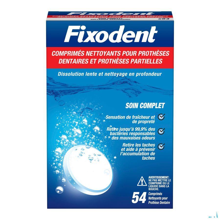 Fixodent Reinigings Tabletten Comp 54