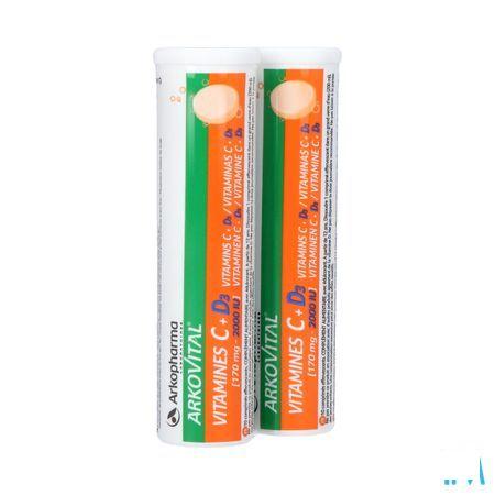 Arkovital Acerola 1000 Vit C + D3 Eff. Comp 20