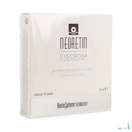 Neoretin Discrom Control Lightening Peel Pads 6  -  Hdp Medical Int.