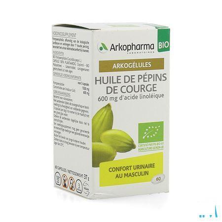 Arkocaps Pompoenpitolie Bio 60 Capsule  -  Arkopharma