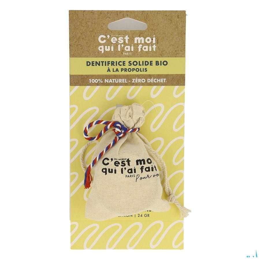 Diet cmqlf Tandpasta Vast Propolis Bio Citroen 25G