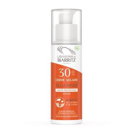 Alga Maris Creme Solaire Visage Ip30 50 ml  -  Lab. De Biarritz