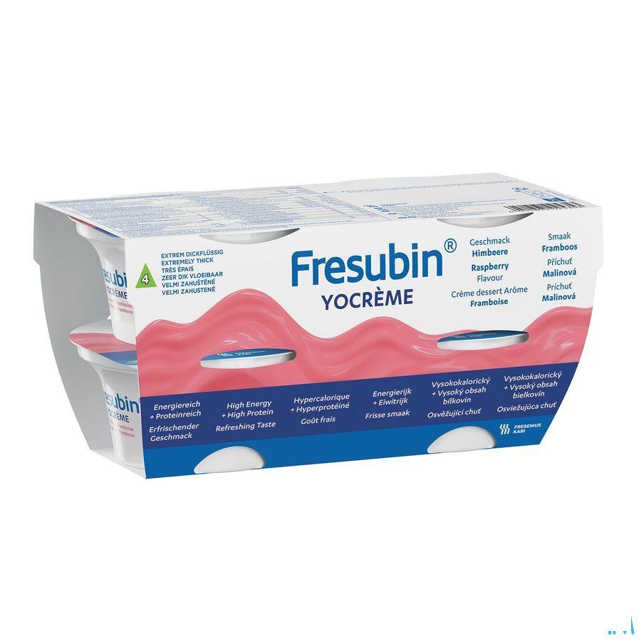 Fresubin Yocreme Framboise 4x125 gr 7120701  -  Fresenius